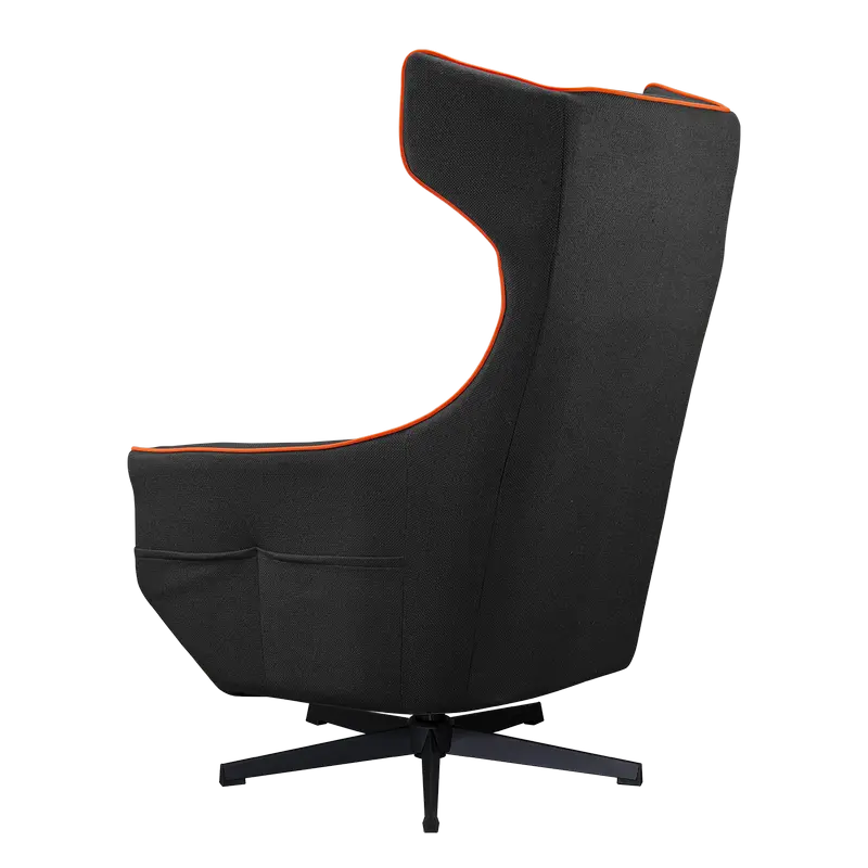 Scaun Gaming Cougar Magus, Imitație de in, Negru | Portocaliu