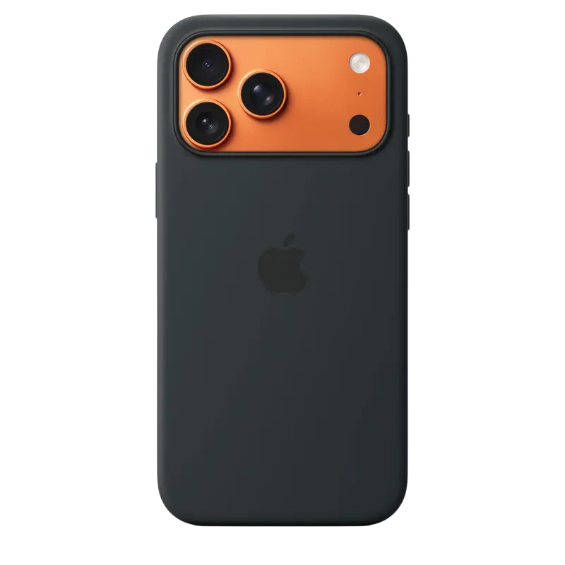 Husă Apple iPhone 17 Pro Max Silicone Case with MagSafe, Negru