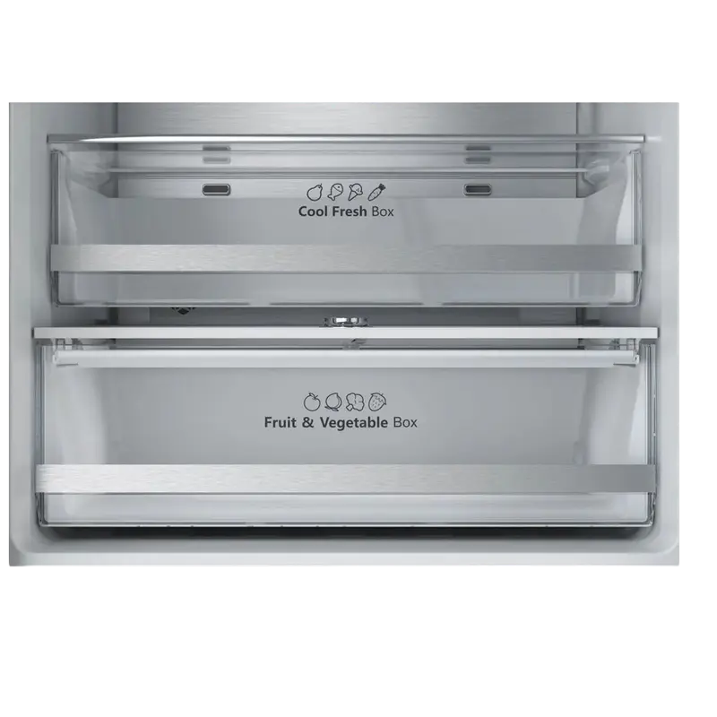 Frigider Hisense RF632N4WIE1, Oțel inoxidabil