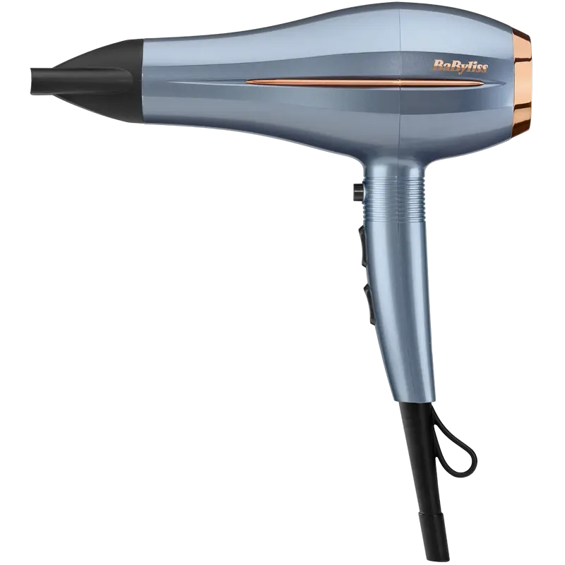 Uscător de păr BaByliss D251PE, 2200W, Albastru deschis