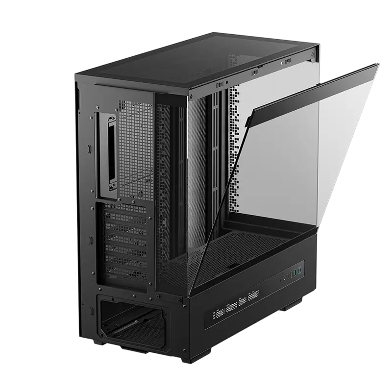 Carcasă PC Deepcool CH690 Digital, Midi-Tower, Fără PSU, Negru