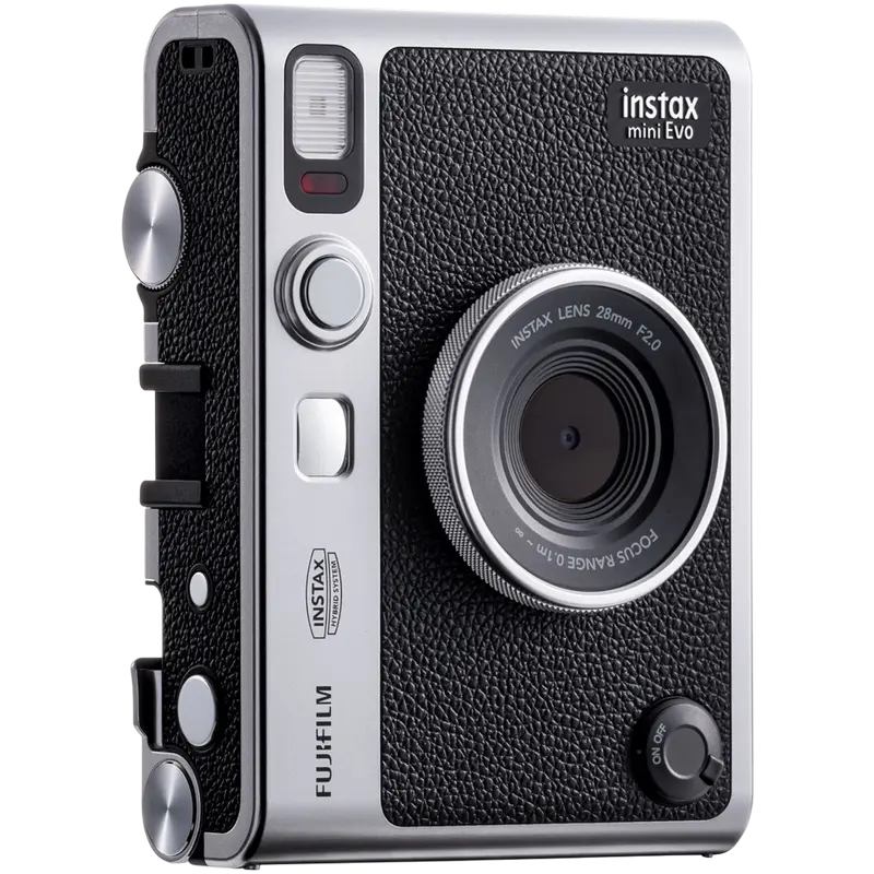 Cameră Foto instax Mini Evo USB Type-C, Negru