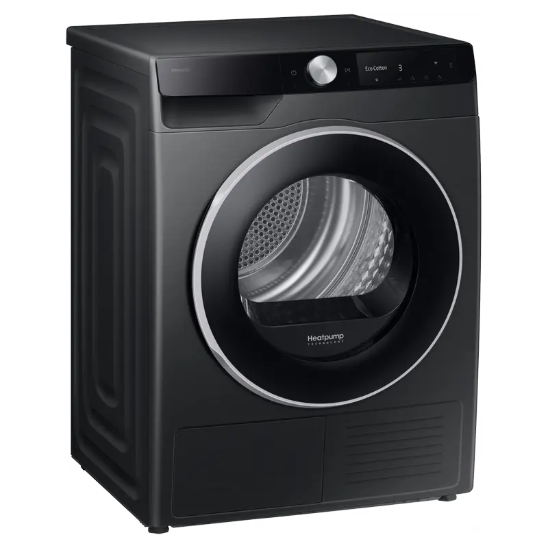 Uscător de rufe Samsung DV90DG6845LBU4, 9kg, Negru