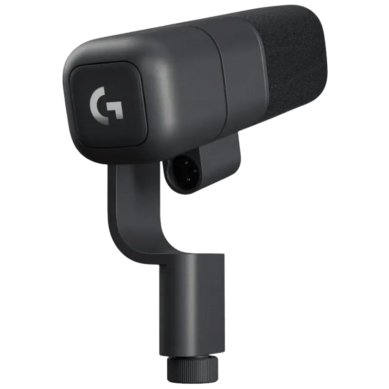 Microfon Gaming Logitech Yeti Studio, Cu fir, Negru