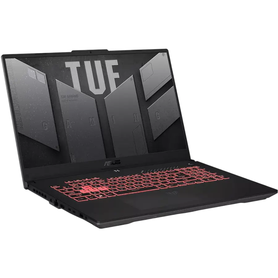 Игровой ноутбук 17,3" ASUS TUF Gaming A17 FA707NVR, Mecha Gray, AMD Ryzen 7 7435HS, 16Гб/1024Гб, Без ОС