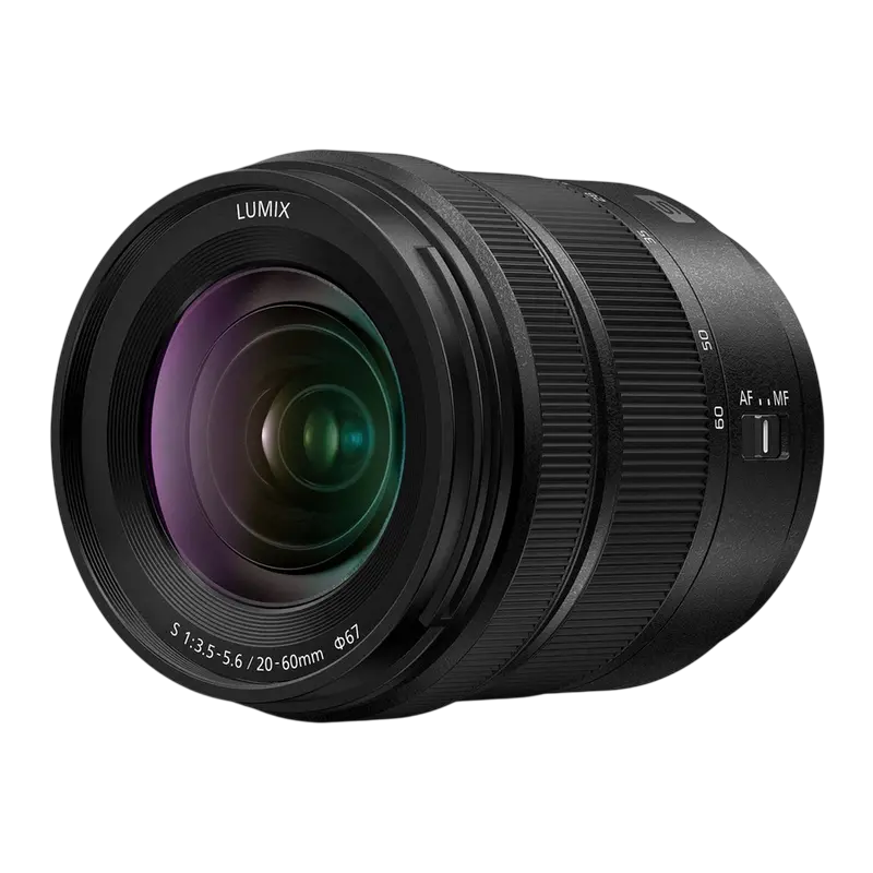 Aparat Foto Mirrorless Panasonic DC-S5M2XKEE, Negru