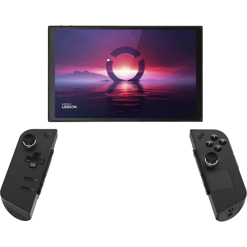 Consolă portabilă pentru jocuri Lenovo Go 8APU1, Shadow Black