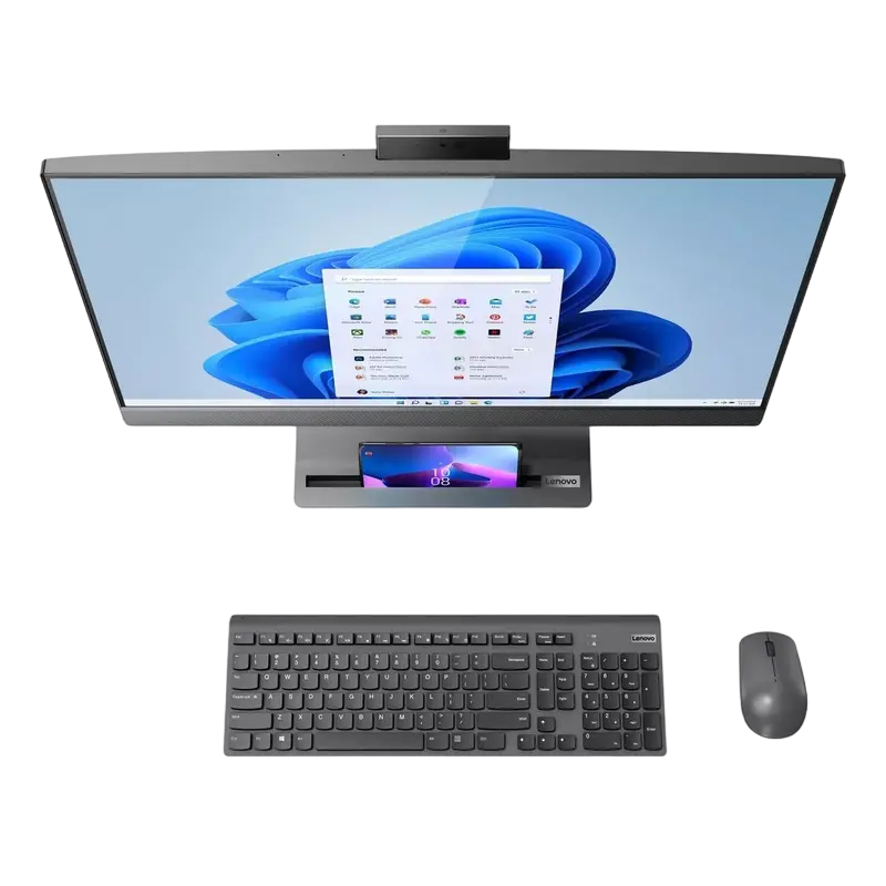 Моноблок Lenovo IdeaCentre 5 27IAH7, 27", Intel Core i7-13700H, 16Гб/1024Гб, Windows 11 Pro, Storm Grey