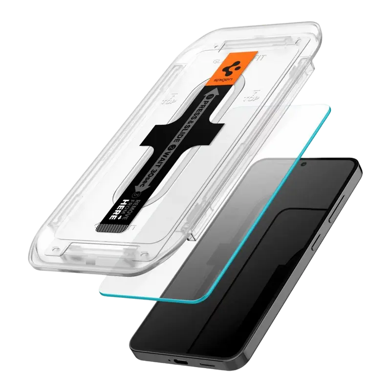 Sticlă de protecție Spigen Samsung S24, EZ FIT, Sticlă temperată, Transparentă