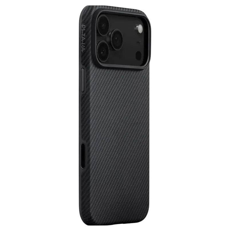 Чехол Pitaka Aramid UltraGuard для Apple iPhone 17 Pro, Черный | Серый