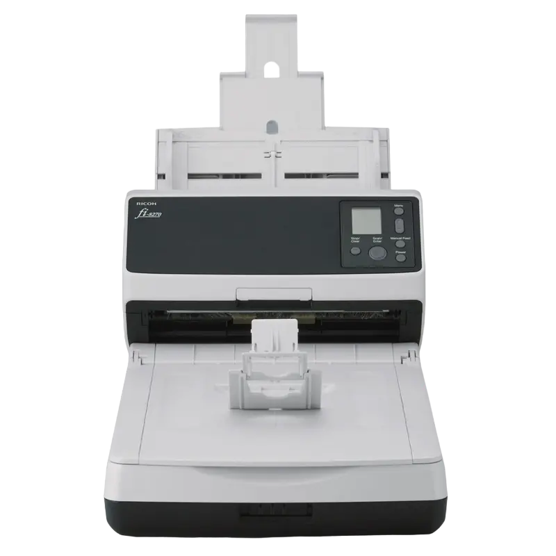 Scaner de documente cu alimentare automată Ricoh fi-8270, A4, Alb