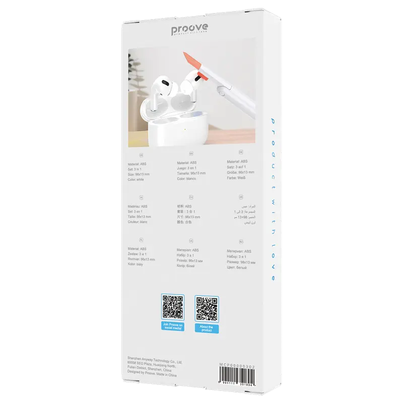 Multifunctional cleaning set Proove Mr. Cleaner 3in1 White