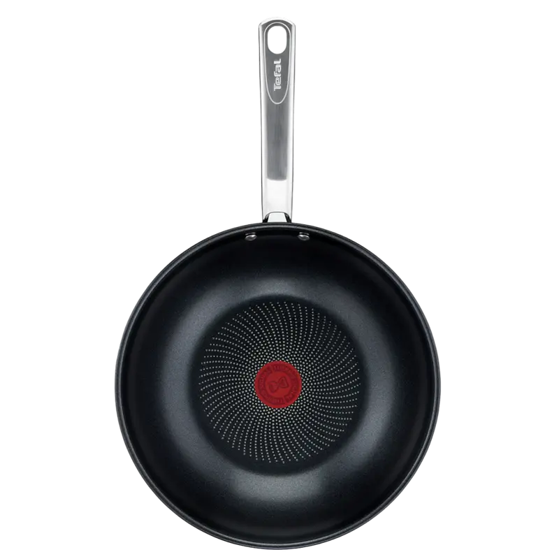 Сковорода WOK Tefal B8171944, 3,6л, 28см, Нержавеющая сталь