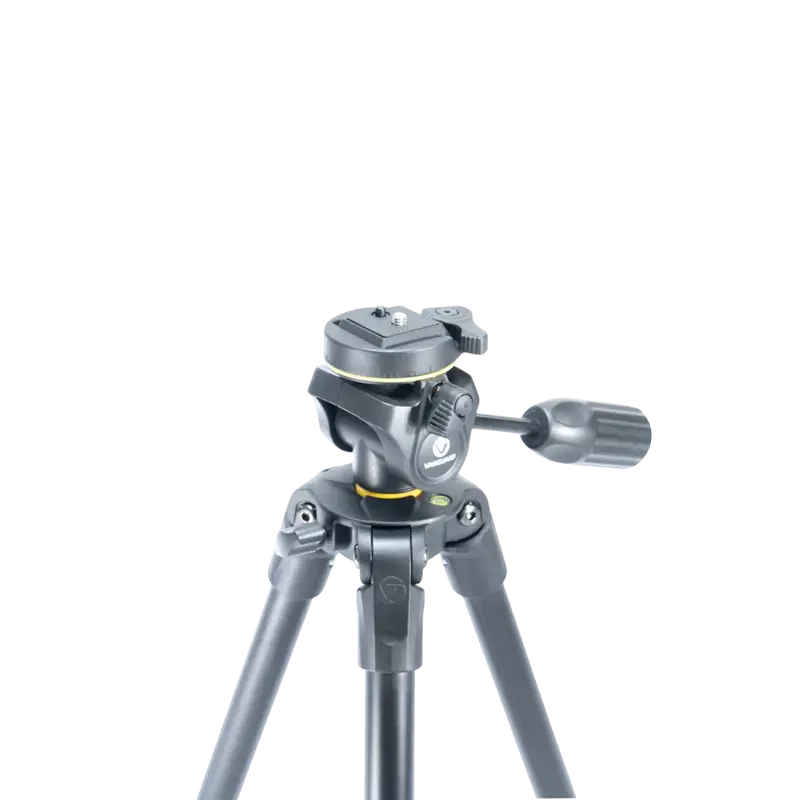Trepied pentru camere video Vanguard VESTA GOT 233AP, cap panoramic cu 3 axe, Negru