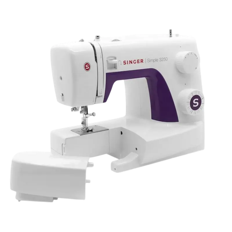 Mașină de cusut Singer 3250, Alb | Violet