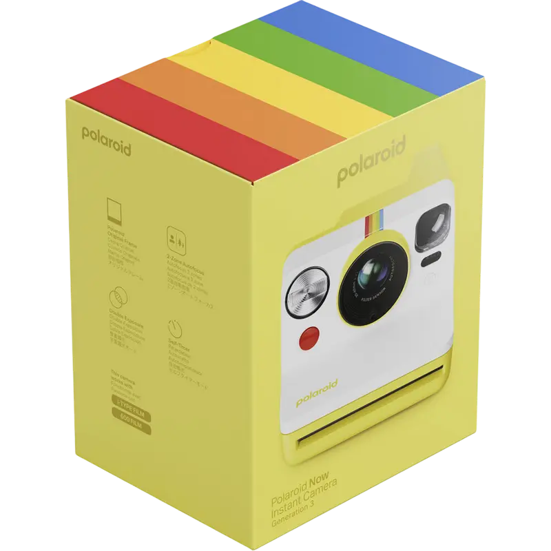 Cameră Foto Polaroid Now Gen 3, Galben