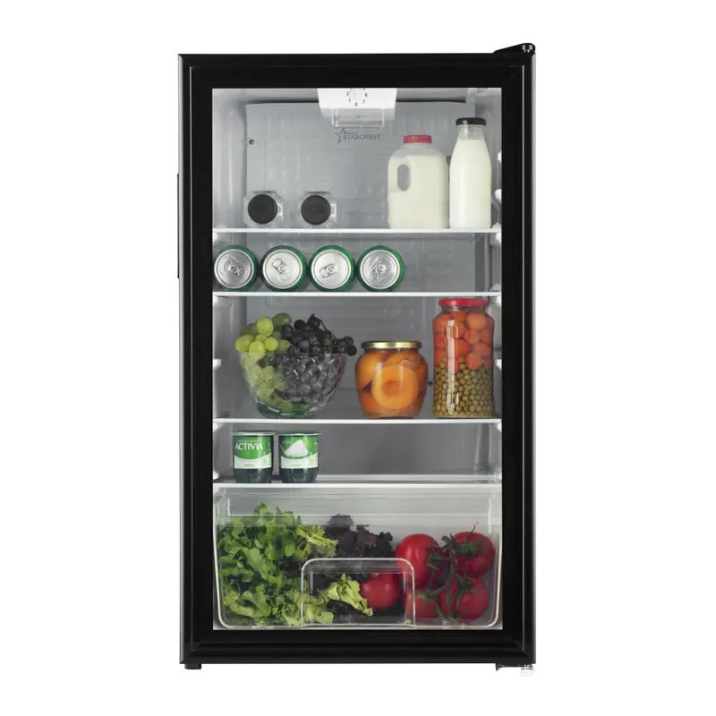 Frigider fără congelator STARCREST SBC-92BKE, Negru