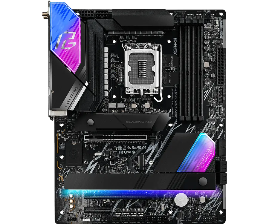 Placă de bază ASRock Z890 LIGHTNING WIFI, LGA1851, Intel Z890, ATX
