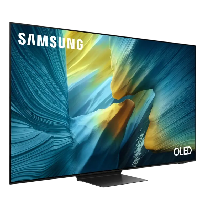 Televizor inteligent OLED de 77", Samsung QE77S95FAUXUA, rezoluție 3840x2160 4K UHD, Tizen, Negru