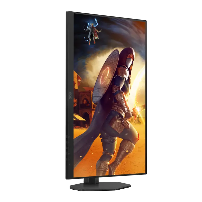 27" Игровой монитор AOC U27G4R, IPS 3840x2160 4K UHD, Чёрный