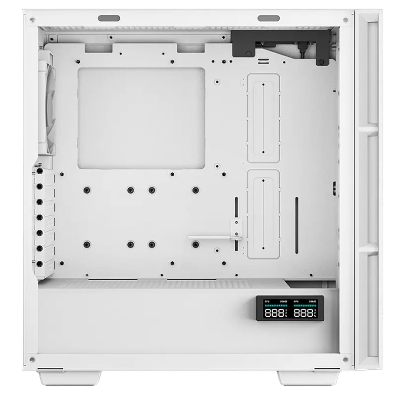 Carcasă PC Deepcool CH560 Digital WH, Midi-Tower, Fără PSU, Alb