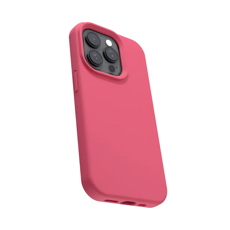 Чехол Etteri Silicone Mag для Apple iPhone 16 Pro, Raspberry