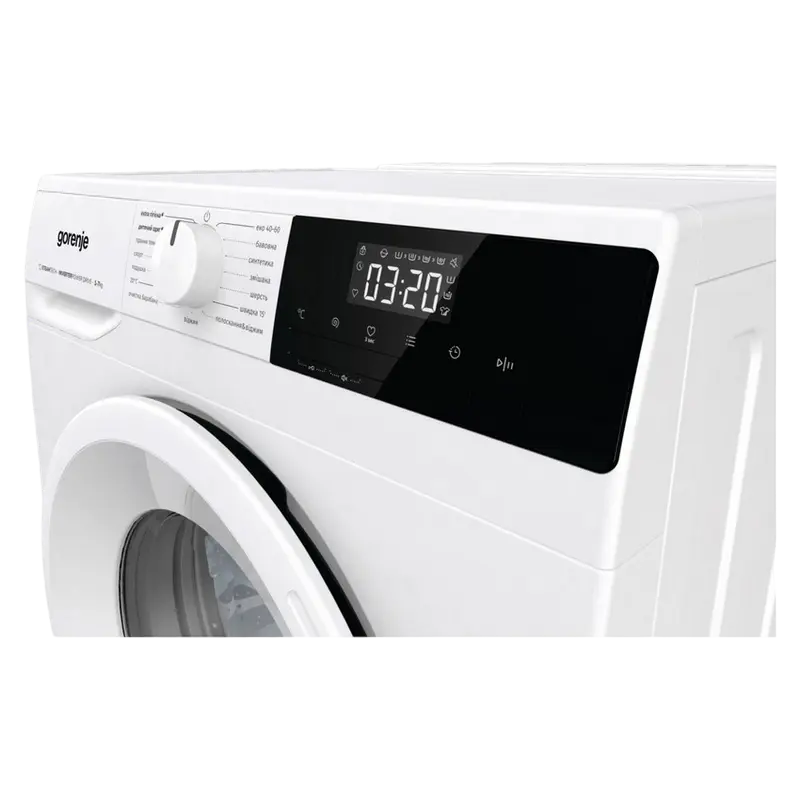 Mașina de spălat Gorenje WNHPI72SCSIR/UA, 7kg, Alb