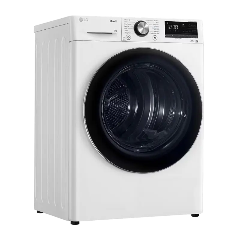 Maşină de uscat LG RH90V9AV2N, 9kg, Alb