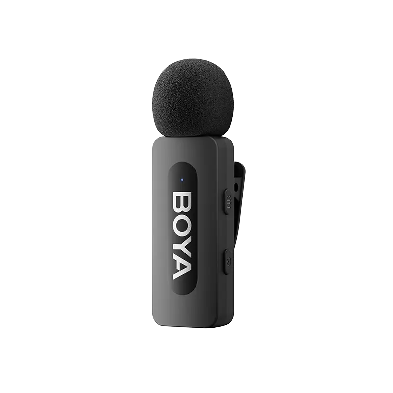 Microfon portabil pentru înregistrare vocală Boya BY-V20 V2.0, Fără fir, Negru
