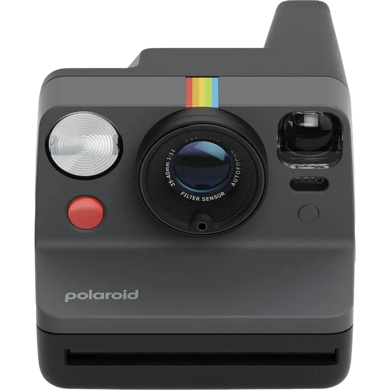 Фотоаппарат моментальной печати Polaroid Now Gen 3 + Color Film Bundle, Черный