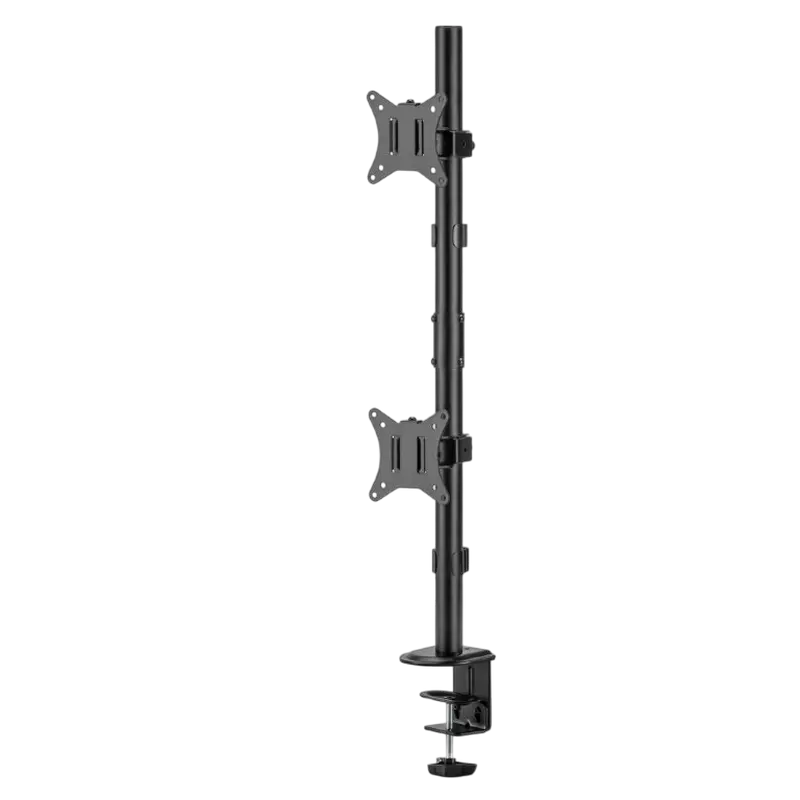 Настольный кронштейн для монитора Gembird MA-D2-02, Черный