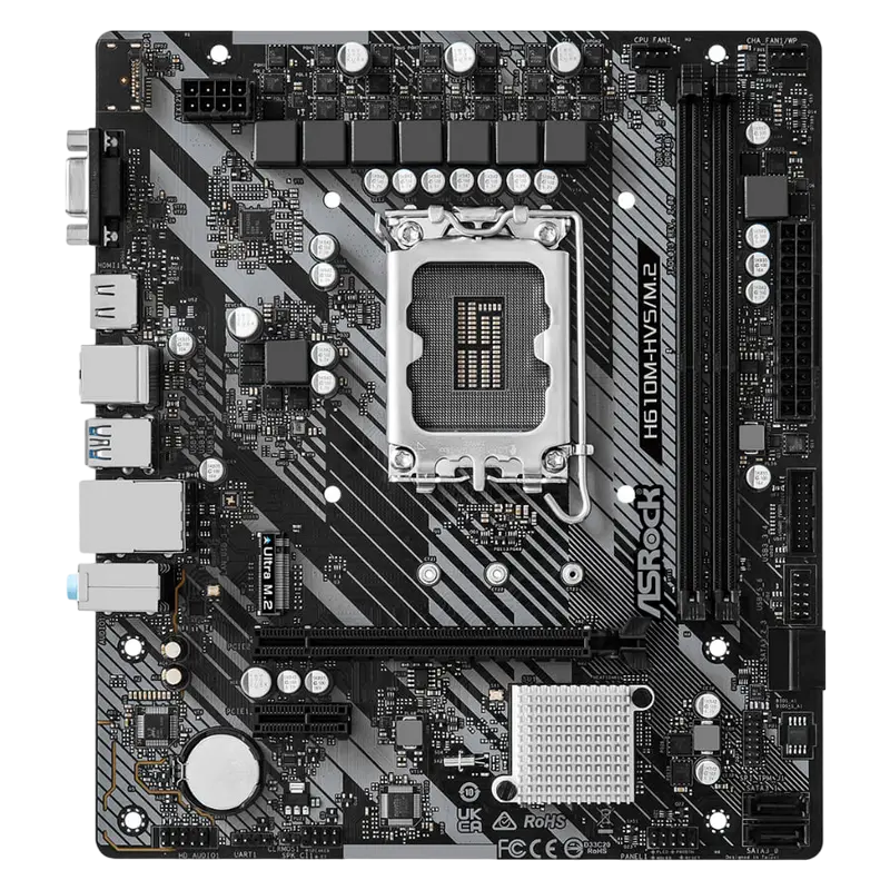 Navigator PC09520 // Office / PC i3-12100 H610 16GB NVMe 500GB 550W