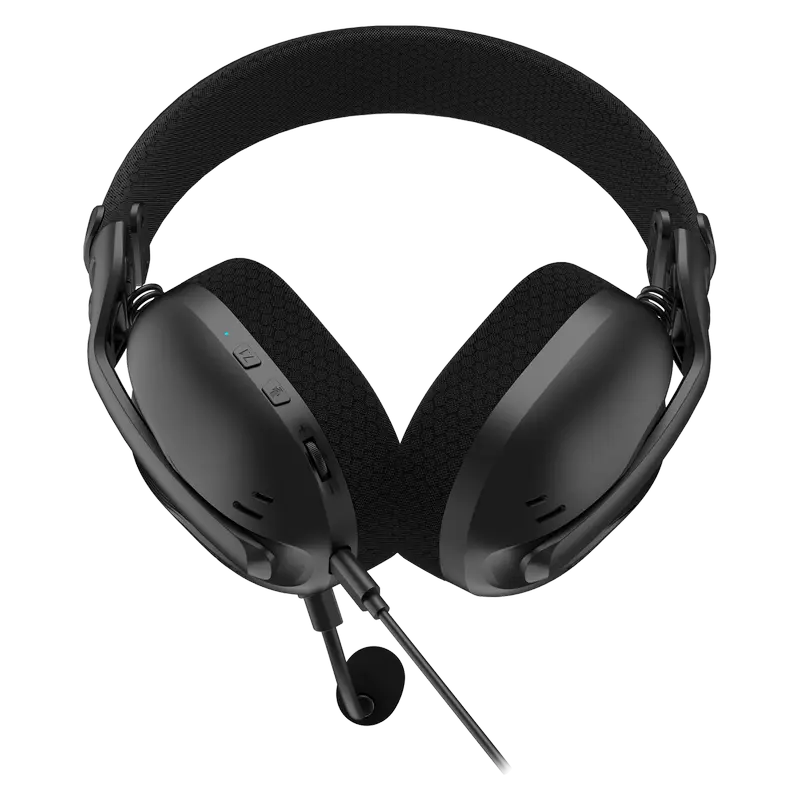 Căști gaming HATOR Hyperpunk 3 USB, Cu fir, Negru