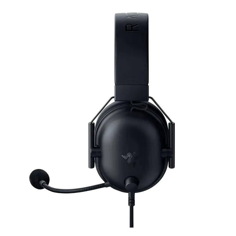 Căști gaming Razer BlackShark V2 X pentru PlayStation, Cu fir, Negru