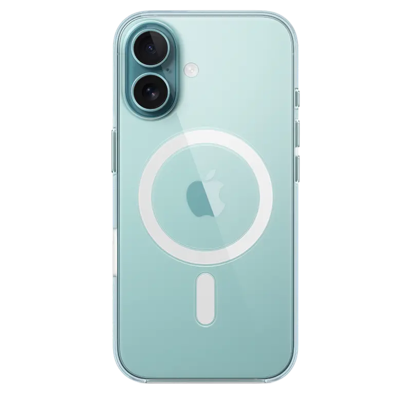 Husa Apple iPhone 16 Clear Case cu MagSafe, Transparent