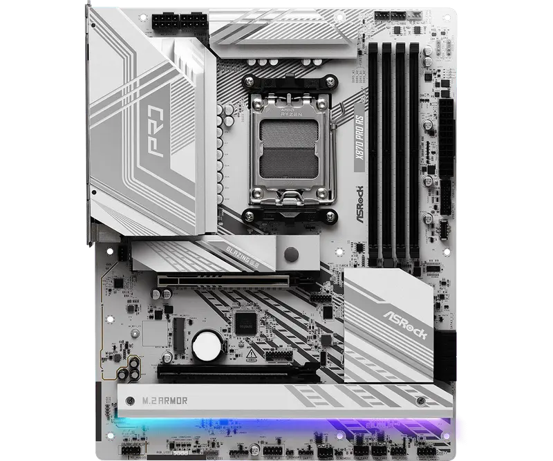 Placă de bază ASRock X870 PRO RS, AM5, AMD X870, ATX
