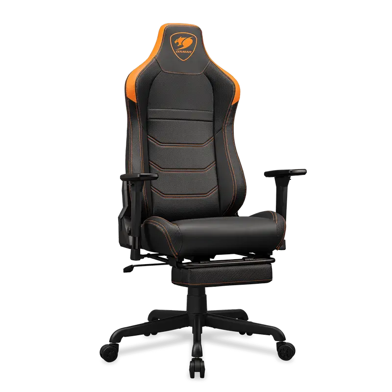 Scaun Gaming Cougar Armor EVO S, PU Piele, Negru | Portocaliu