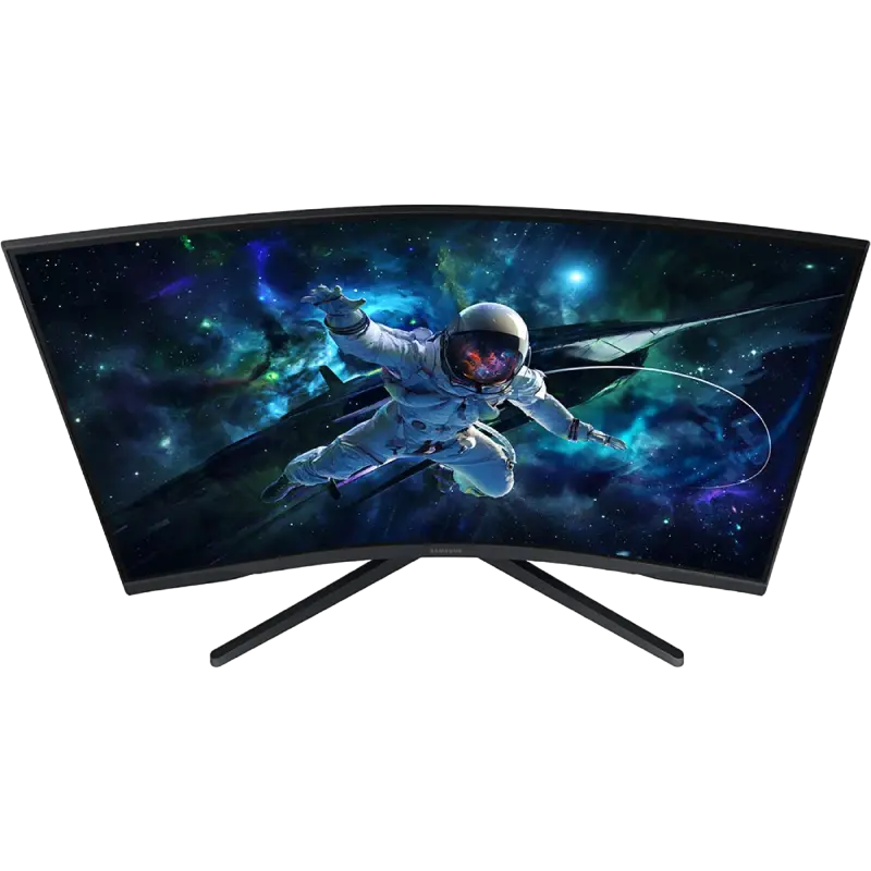 31,5" Monitor Gaming Samsung S32CG55, VA 2560x1440 WQHD, Negru