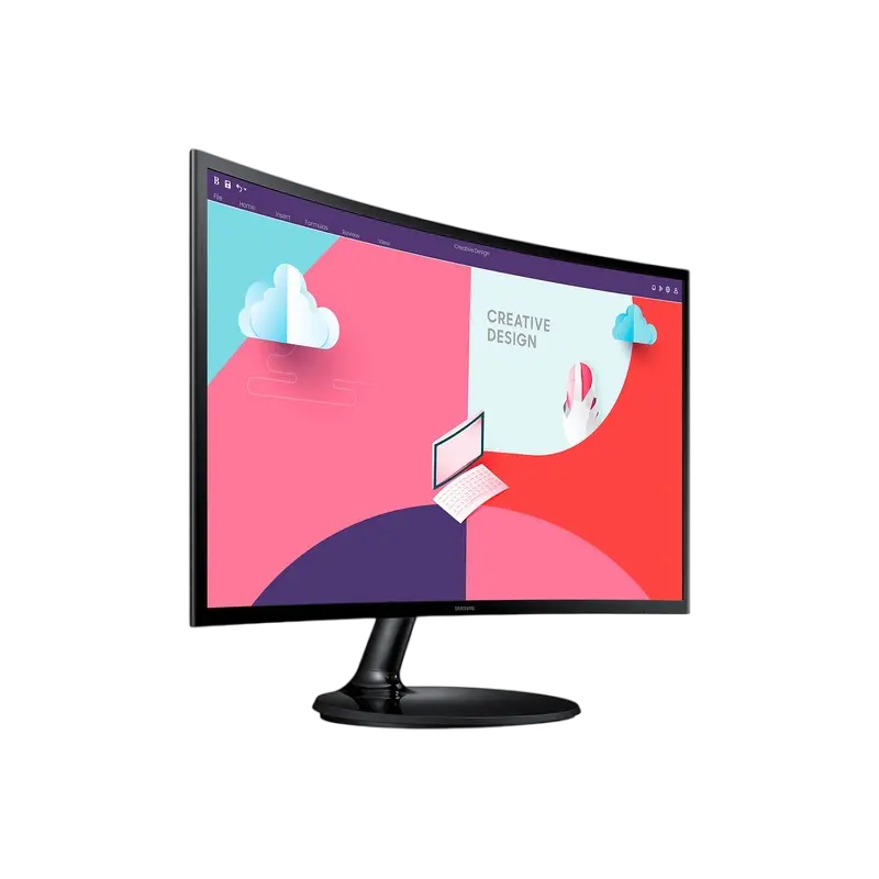 27" Monitor Samsung S27C360E, VA 1920x1080 FHD, Negru