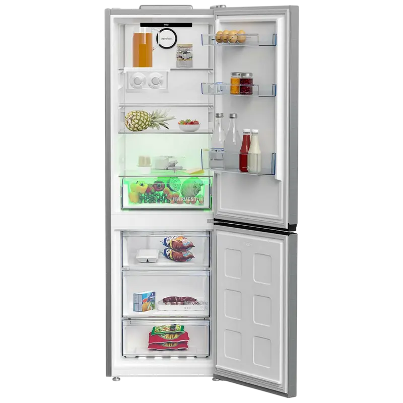Frigider Beko B5RCNA365HXB, Oțel inoxidabil