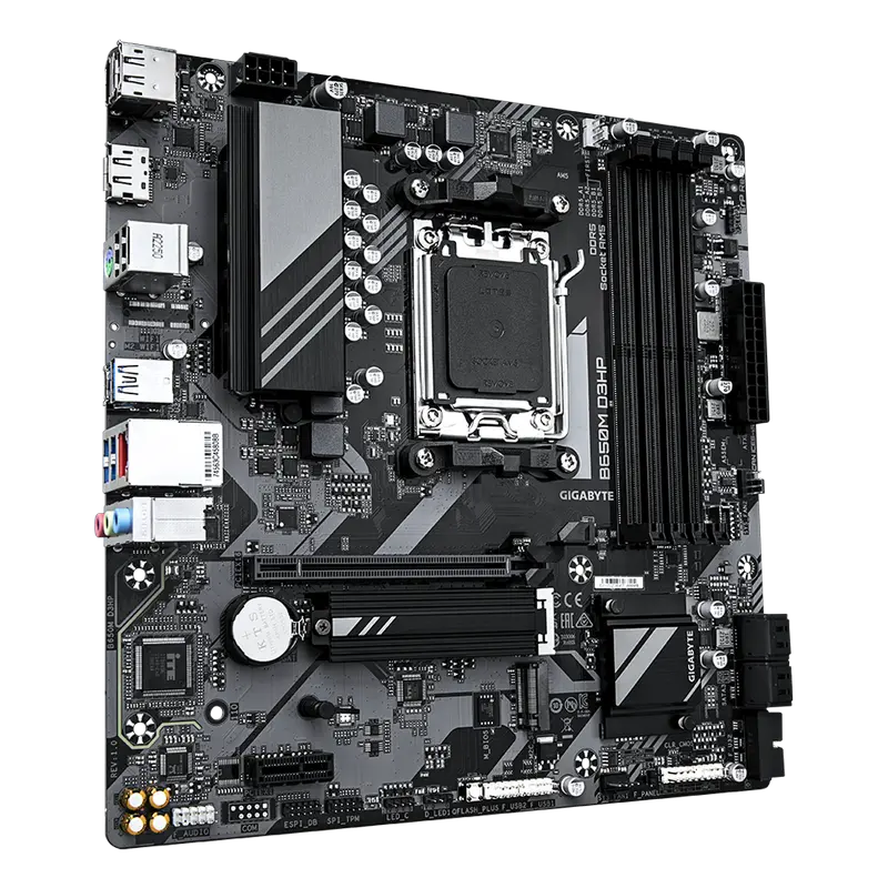 Placă de bază Gigabyte B650M D3HP, AM5, AMD B650, Micro-ATX