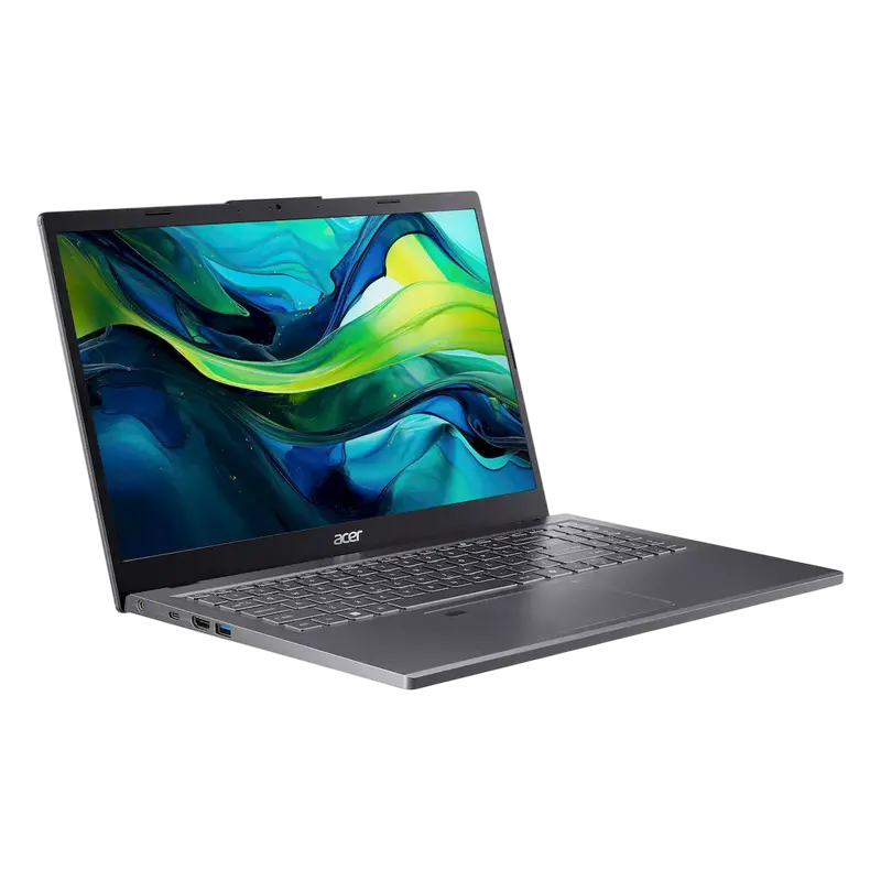 Ноутбук 15,6" Acer Aspire 15 A15-51M, Steel Gray, Intel Core i9-13900H, 32Гб/1024Гб, Linux eShell