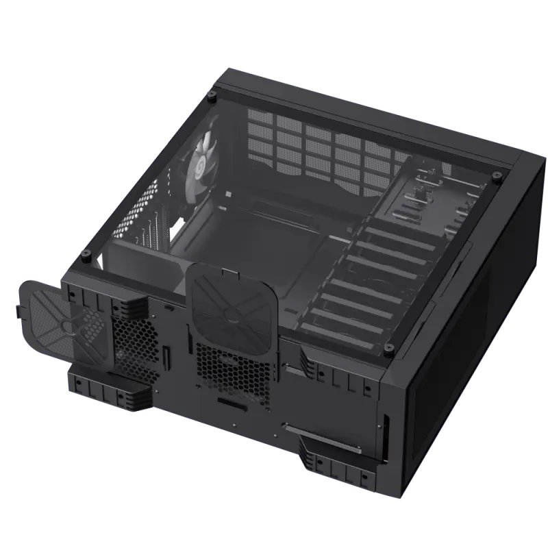 Carcasă PC Gamemax MASTER 2 BK, Full-Tower, Fără PSU, Negru