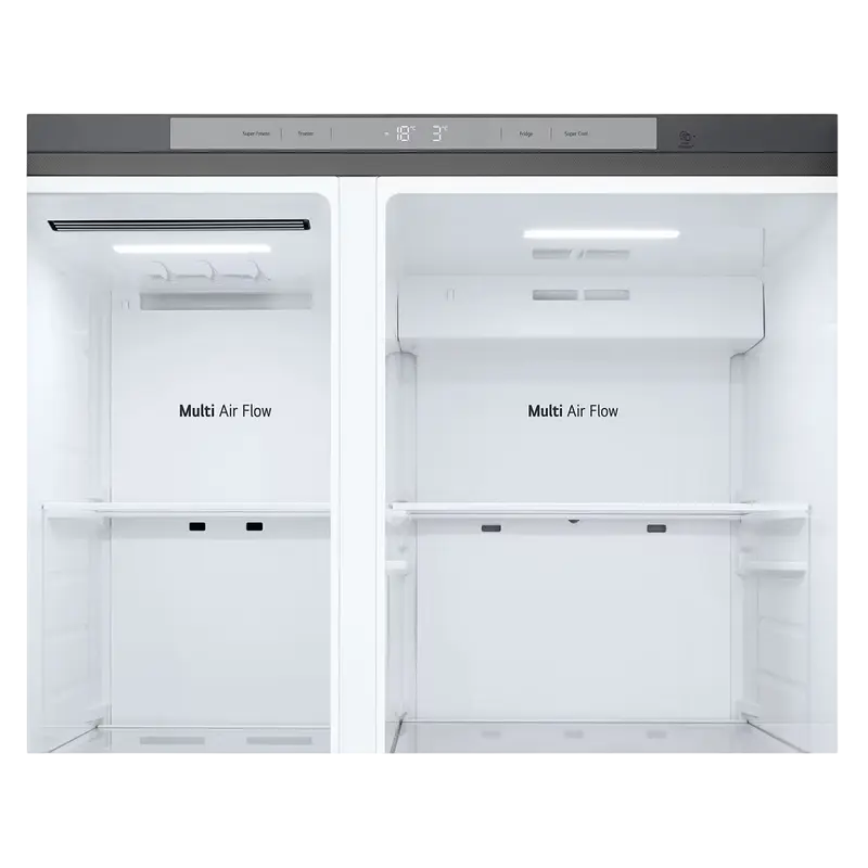 Frigider LG GSBC40PYPE, Argintiu