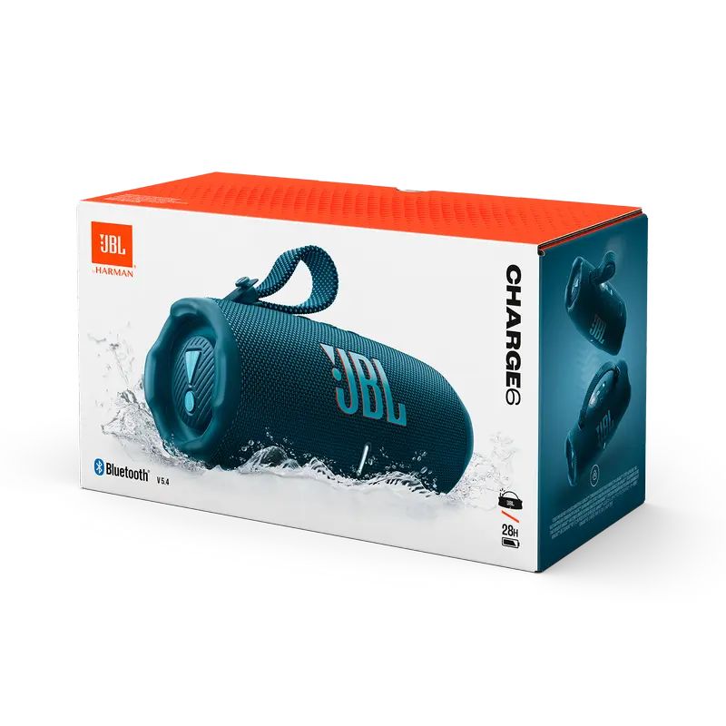 Boxă portabilă JBL Charge 6, Albastru