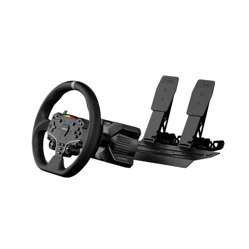 Volan Gaming MOZA R3 Racing pentru PC, Negru