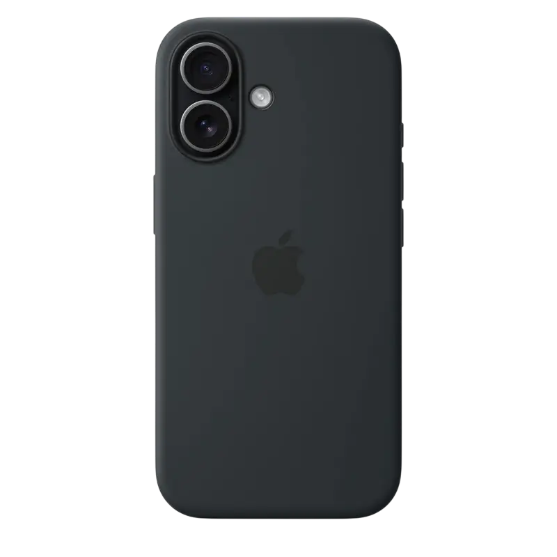 Чехол Apple iPhone 17 Silicone Case with MagSafe, Чёрный