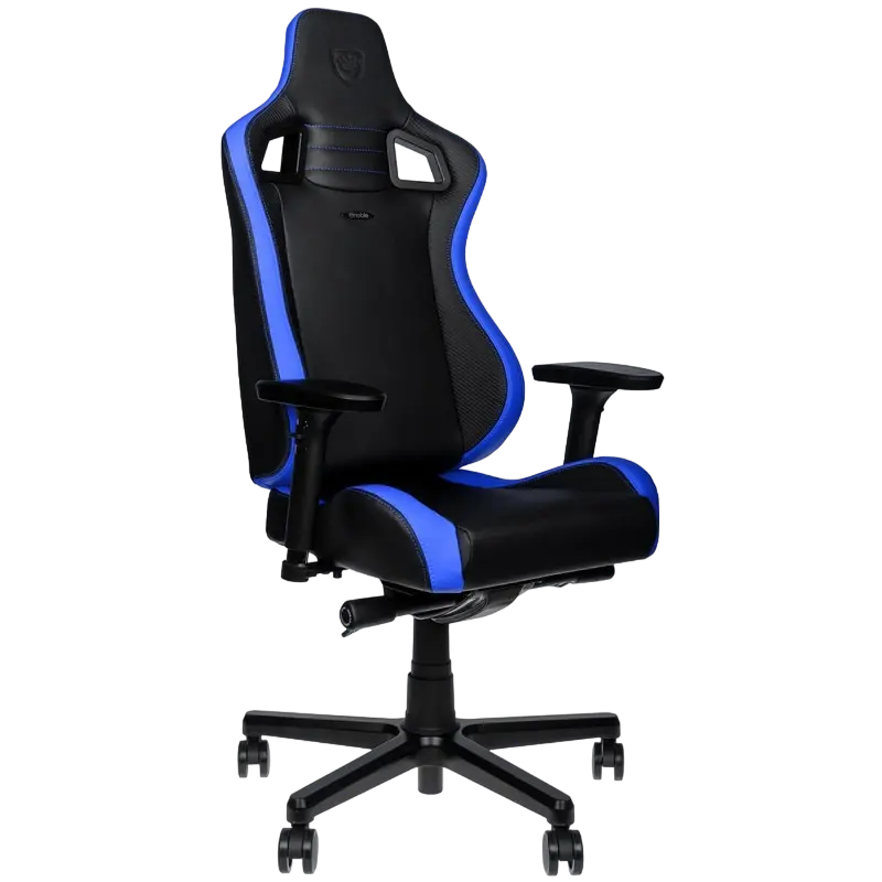 Scaun Gaming Noblechairs Epic, PU Piele, Negru | Albastru