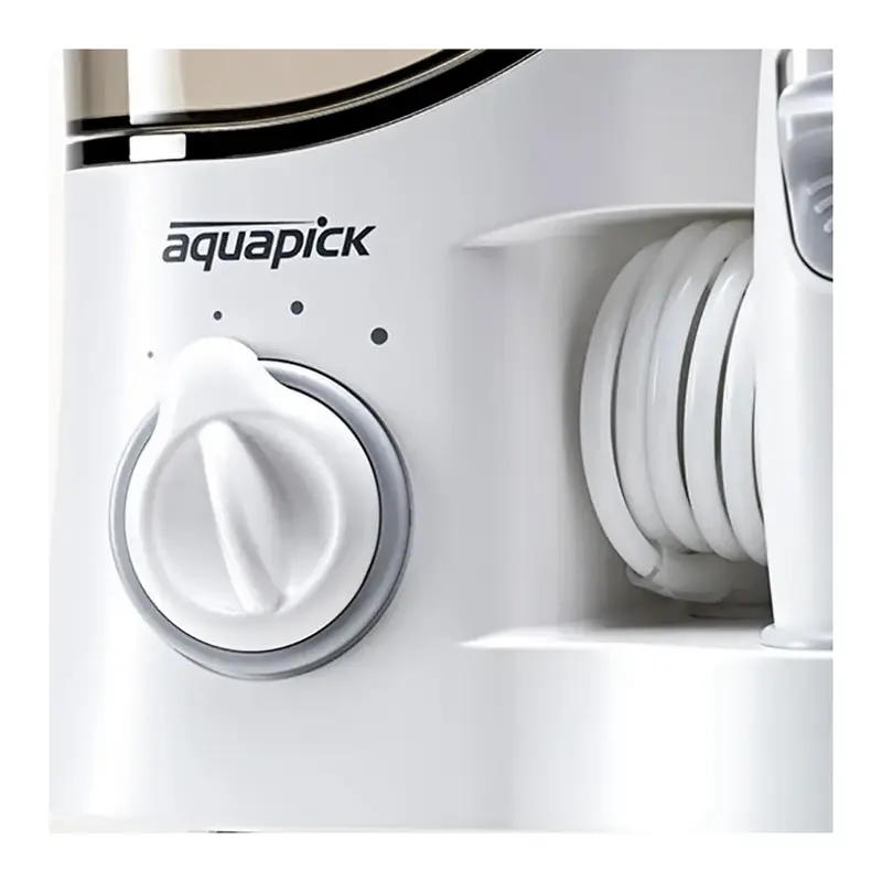 Irigator oral Aquapick AQ 350 + Pastă de dinţi AQ-32, Alb