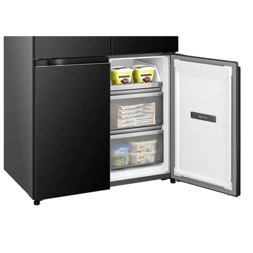 Frigider Hisense RQ768N4GBE, Negru